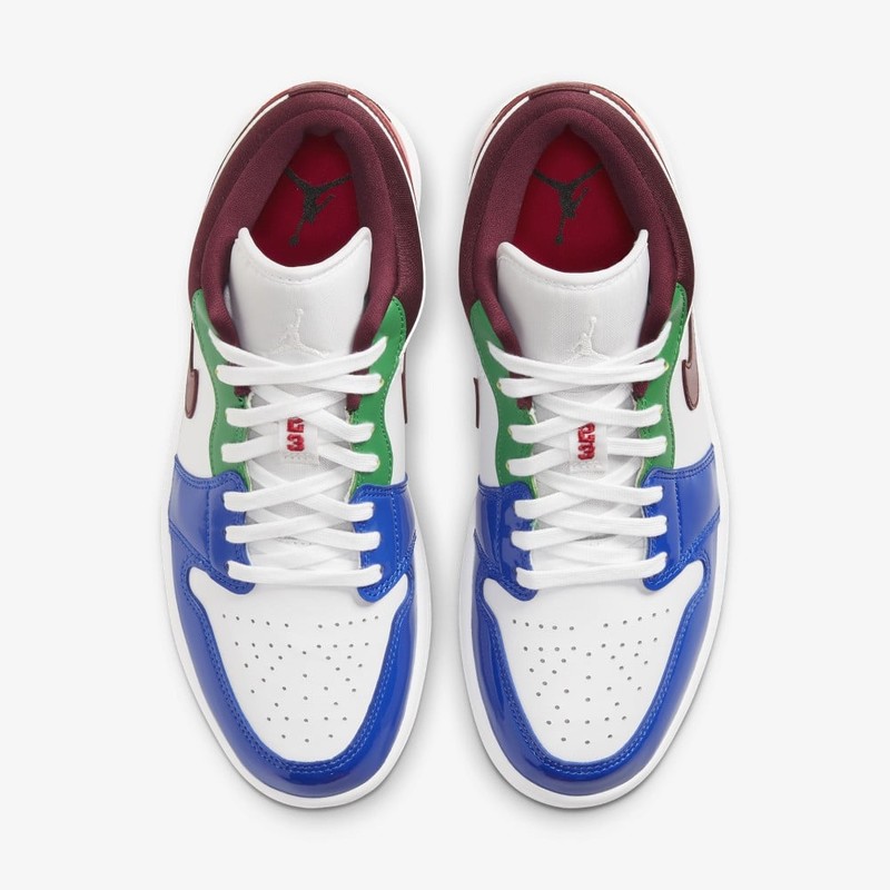 Air Jordan 1 Low White Multicolor | DB5455-100 | Grailify